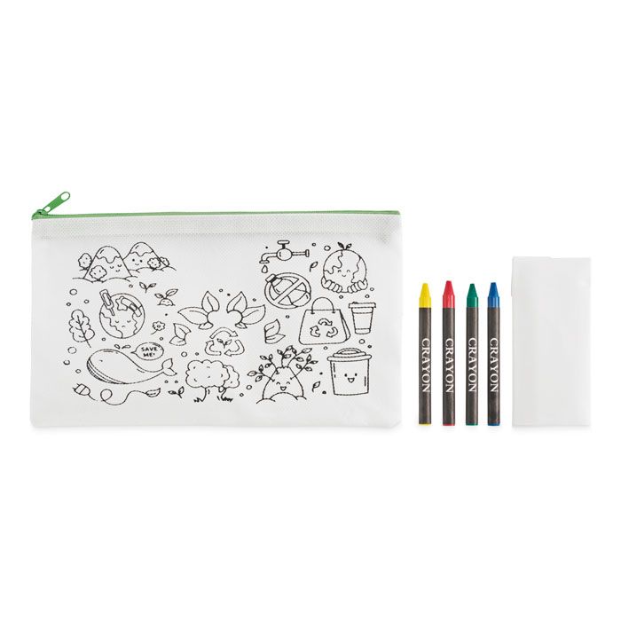  Trousse 4 crayons de couleur