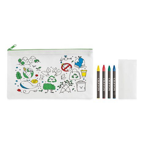  Trousse 4 crayons de couleur