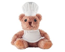 Ours en peluche chef cuisinier