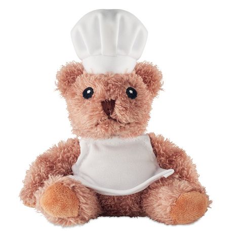  Ours en peluche chef cuisinier