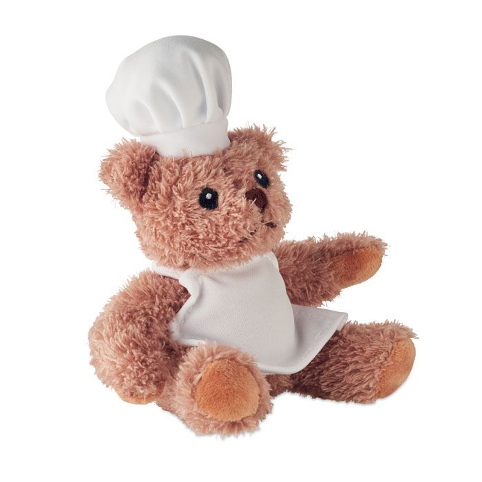  Ours en peluche chef cuisinier