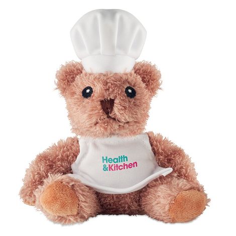  Ours en peluche chef cuisinier