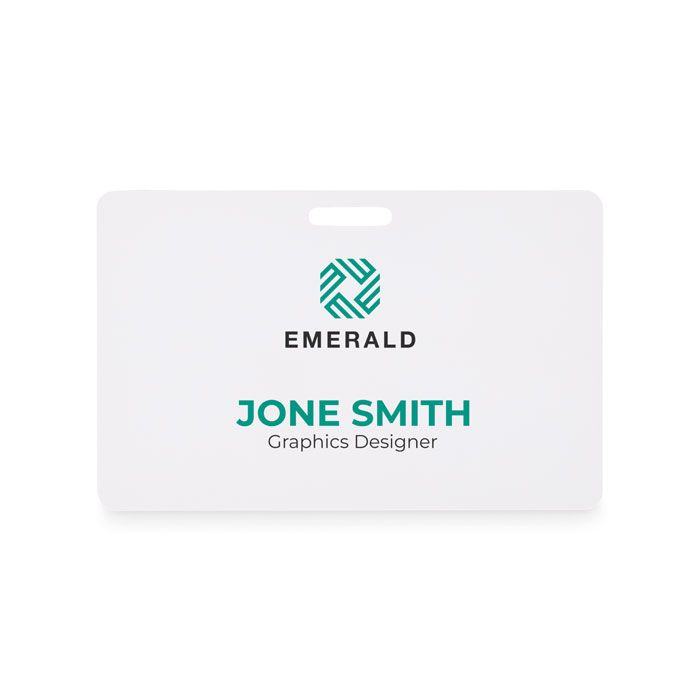  Badge pour lanyard 54 x 86 mm