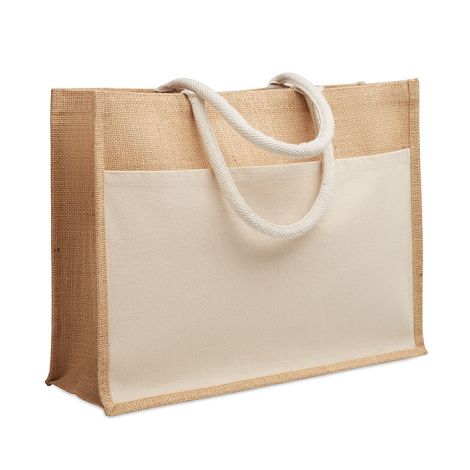  Sac shopping en jute