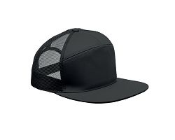 Casquette visière plate 7 pans