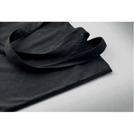  Sac shopping en velours côtelé