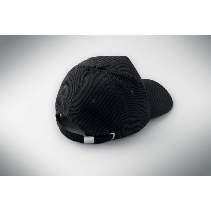  Casquette 5 pans en velours