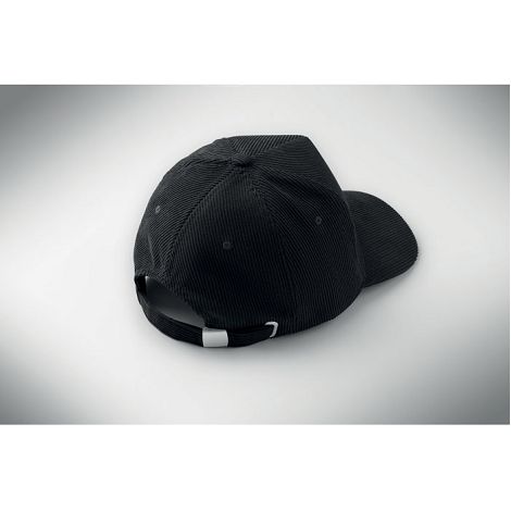  Casquette 5 pans en velours