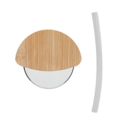  Roulette à pizza en bambou