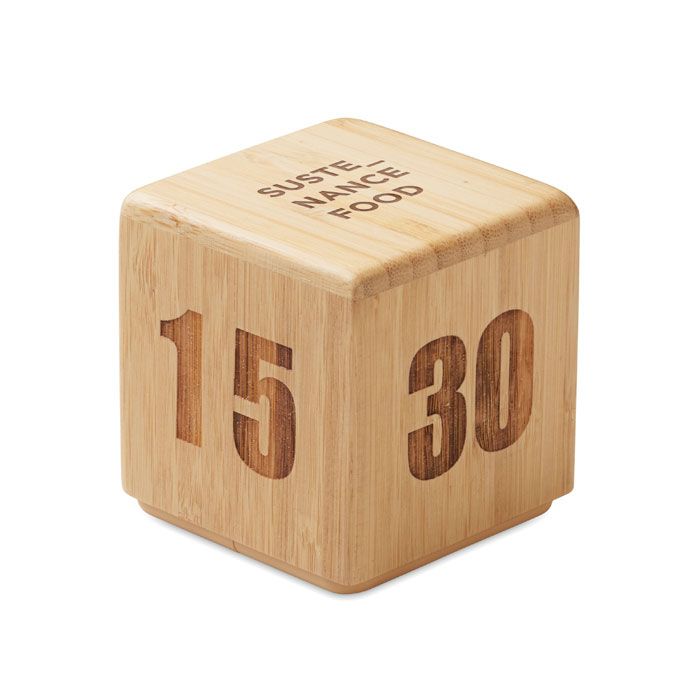  Minuteur en bambou