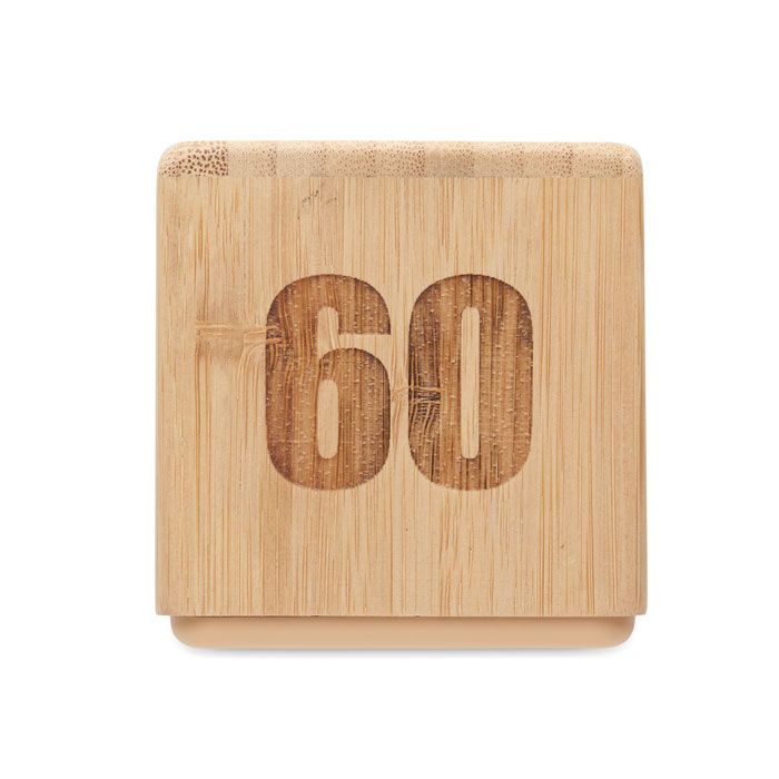  Minuteur en bambou