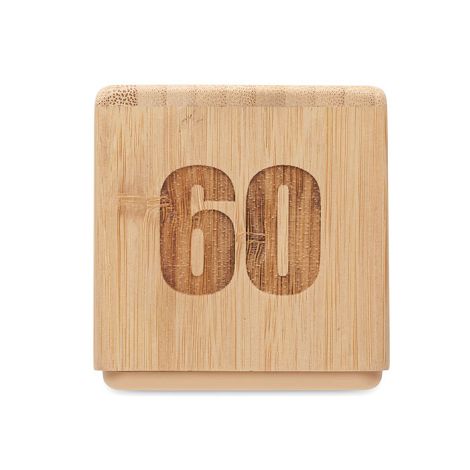  Minuteur en bambou