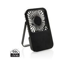 Ventilateur de bureau en plastique recyclé RCS Aervina