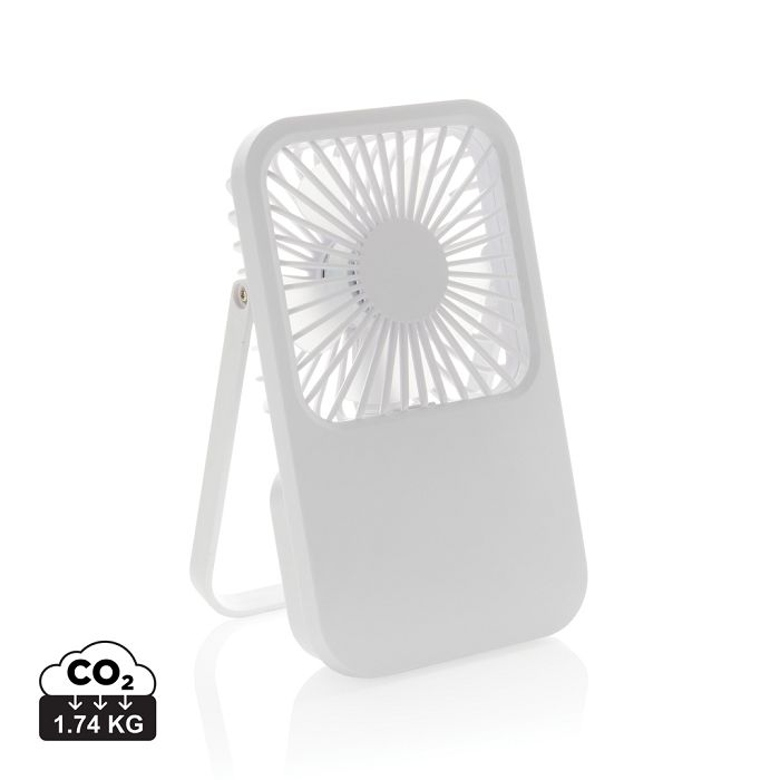  Ventilateur de bureau en plastique recyclé RCS Aervina