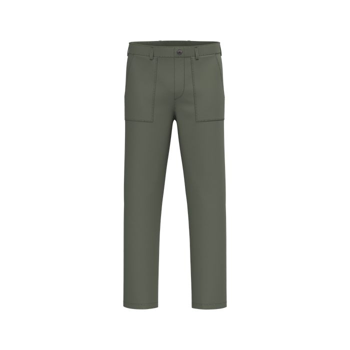  Pantalon utility écoresponsable délavé homme