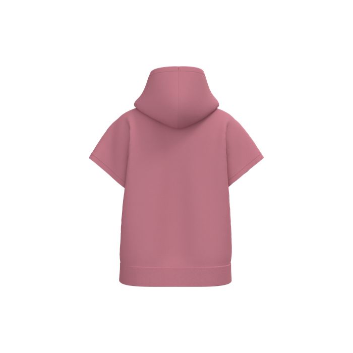  Sweat-shirt écoresponsable à capuche oversize sans manches French