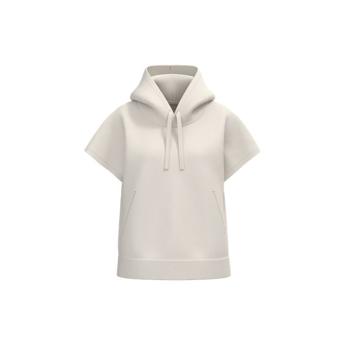  Sweat-shirt écoresponsable à capuche oversize sans manches French