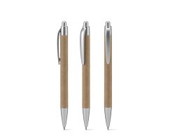 Stylo à bille fabriqué à partir de papier 100 % recyclé et détail