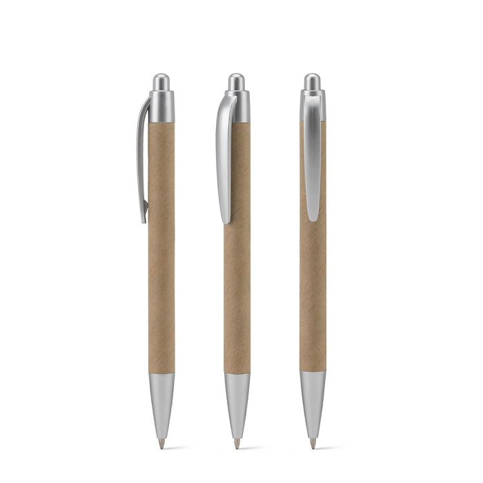  Stylo à bille fabriqué à partir de papier 100 % recyclé et détail