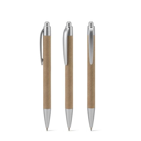  Stylo à bille fabriqué à partir de papier 100 % recyclé et détail