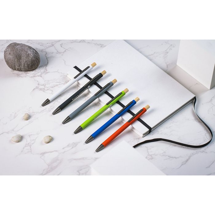  Stylo à bille en aluminium recyclé (100 % rAL), avec finition en 