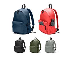 Sac à dos classique au design intemporel en polyester recyclé 600