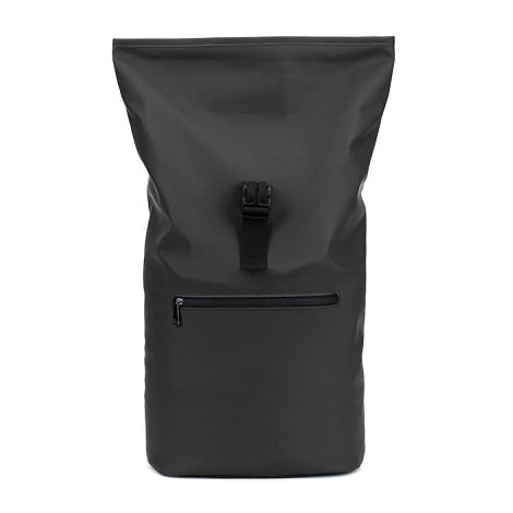  Sac à dos à enroulement en PU avec poche pour ordinateur portable