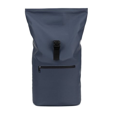  Sac à dos à enroulement en PU avec poche pour ordinateur portable