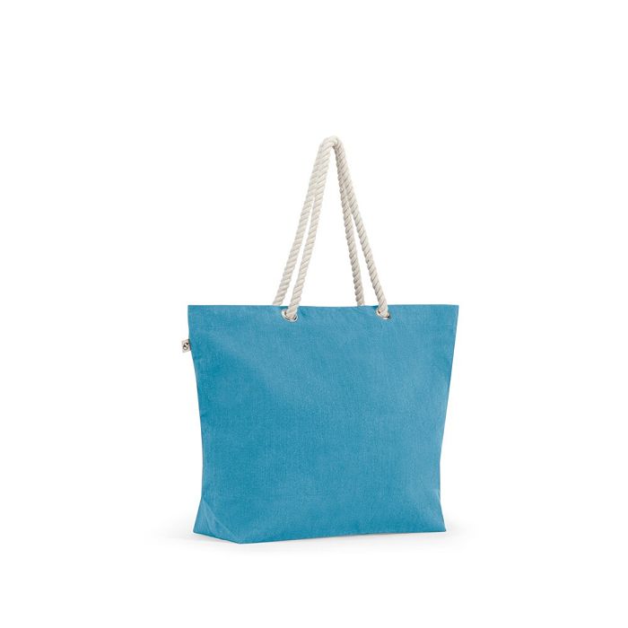  Sac de plage en coton recyclé (70 %) et polyester recyclé (30 %) 