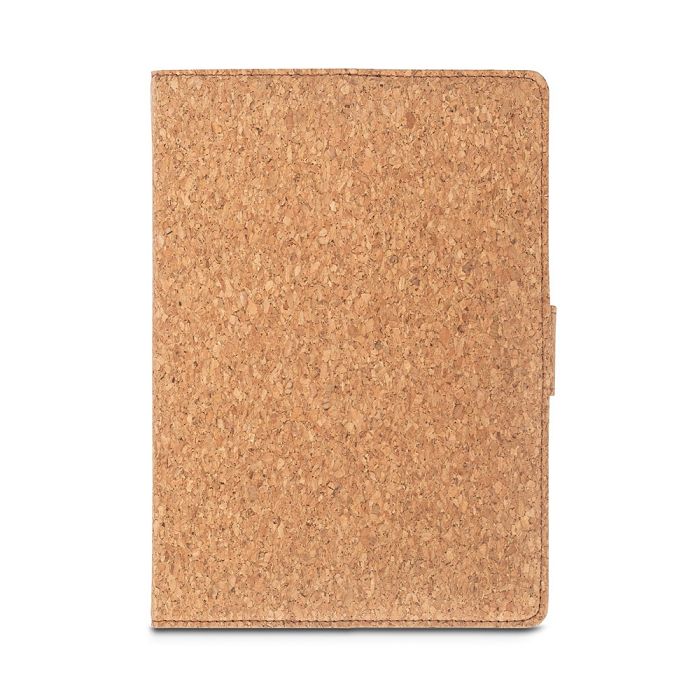  Classeur A5 en liège et polyester recyclé (100 % rPET) avec bloc-