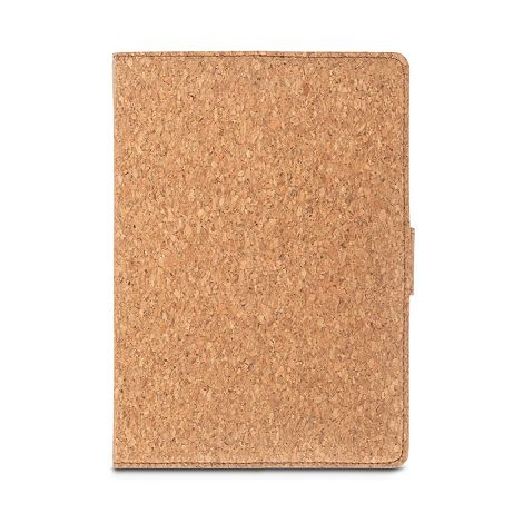  Classeur A5 en liège et polyester recyclé (100 % rPET) avec bloc-