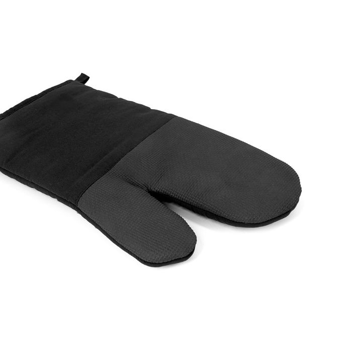  Gant de cuisine 100 % coton avec caoutchouc sur un côté