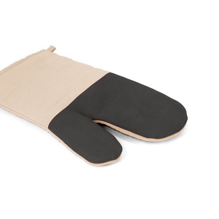  Gant de cuisine 100 % coton avec caoutchouc sur un côté