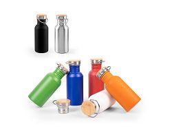 Bouteille en acier inoxydable à simple paroi (90 % recyclé)