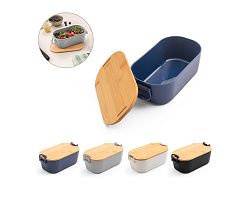 Boîte en PP hermétique avec couvercle en bambou