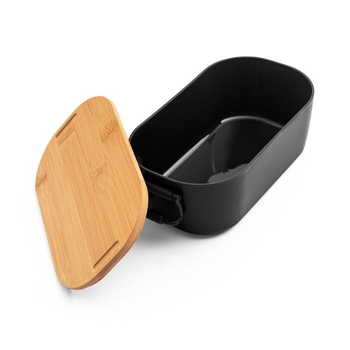  Boîte en PP hermétique avec couvercle en bambou