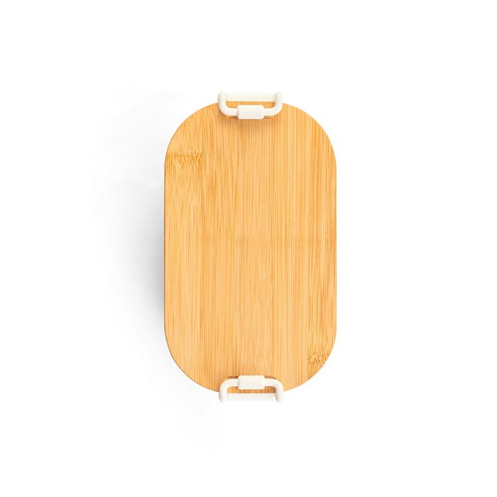  Boîte en PP hermétique avec couvercle en bambou