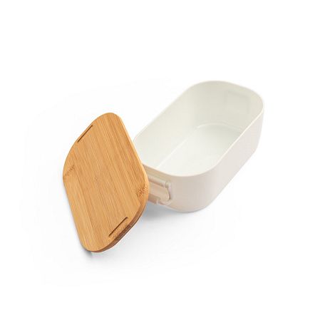  Boîte en PP hermétique avec couvercle en bambou