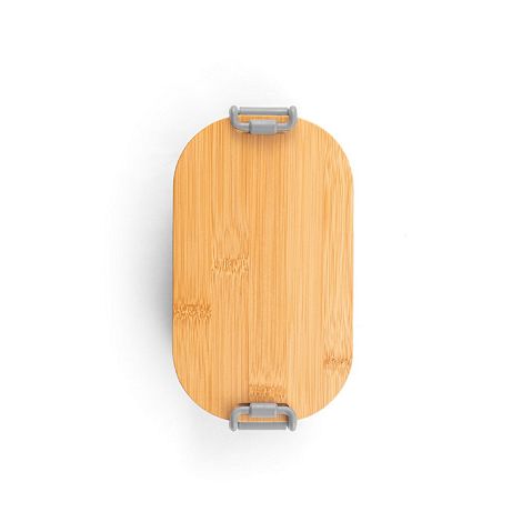  Boîte en PP hermétique avec couvercle en bambou