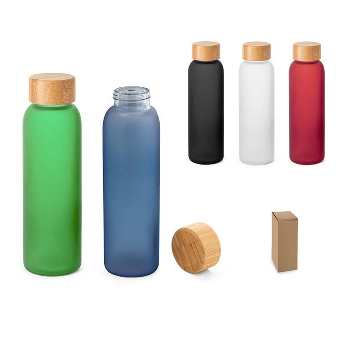  Bouteille en verre dépoli 520 ml