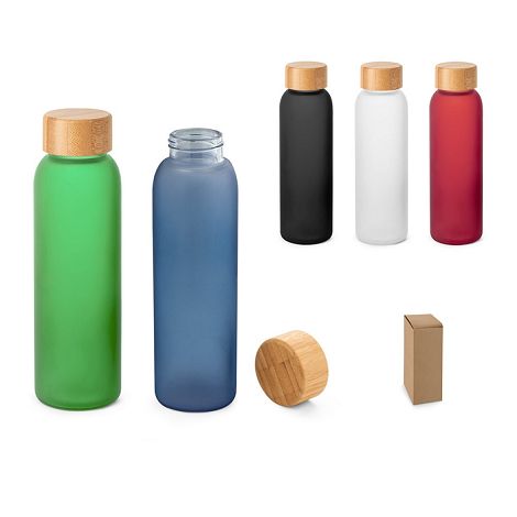  Bouteille en verre dépoli 520 ml