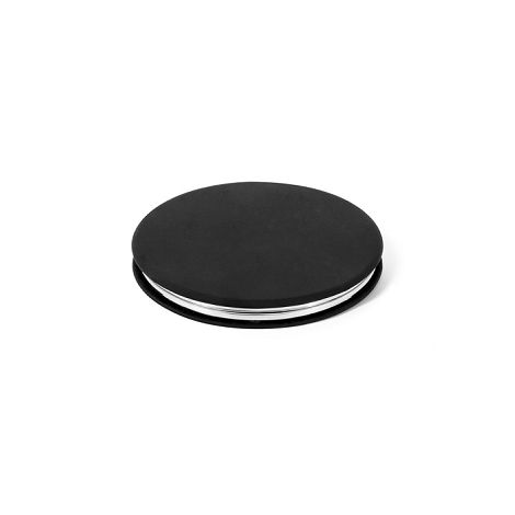  Miroir rond double face avec extérieur en PU mat