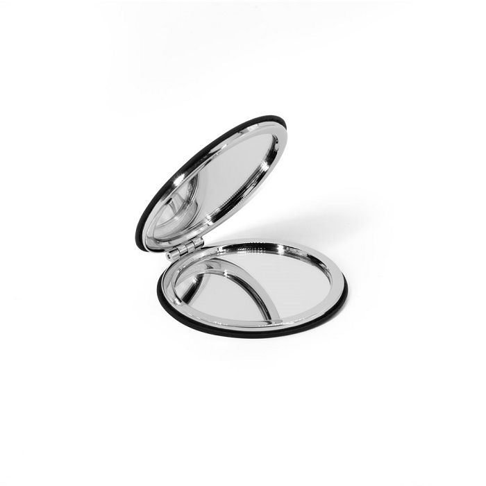  Miroir rond double face avec extérieur en PU mat