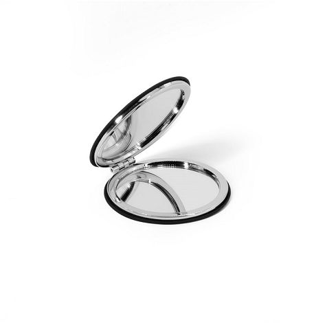  Miroir rond double face avec extérieur en PU mat