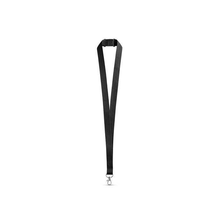  Lanyard en polyester avec fermoir de sécurité