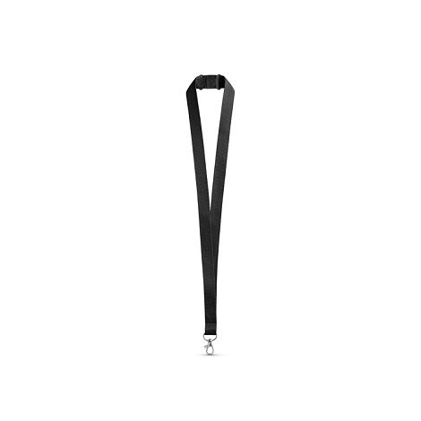  Lanyard en polyester avec fermoir de sécurité