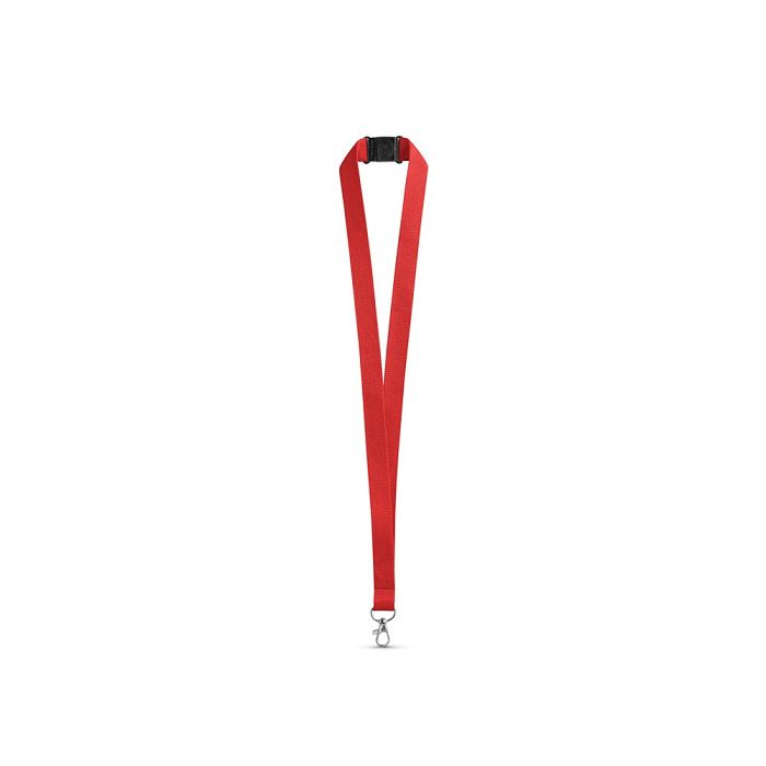 Lanyard en polyester avec fermoir de sécurité