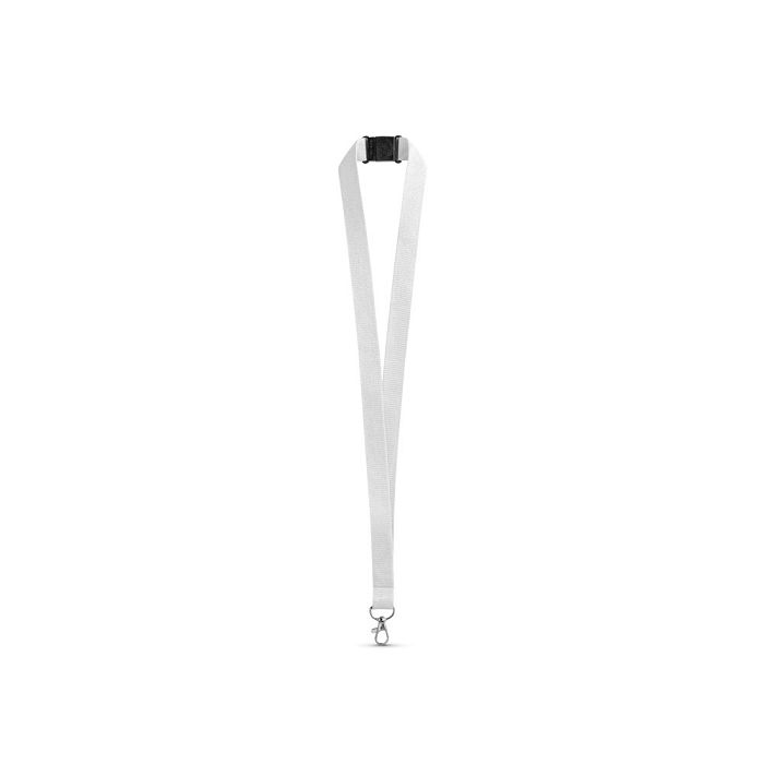  Lanyard en polyester avec fermoir de sécurité