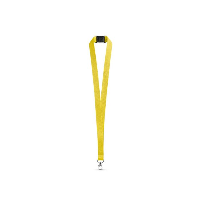  Lanyard en polyester avec fermoir de sécurité