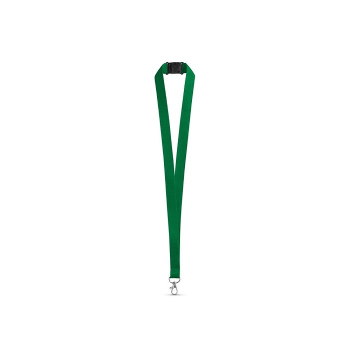  Lanyard en polyester avec fermoir de sécurité